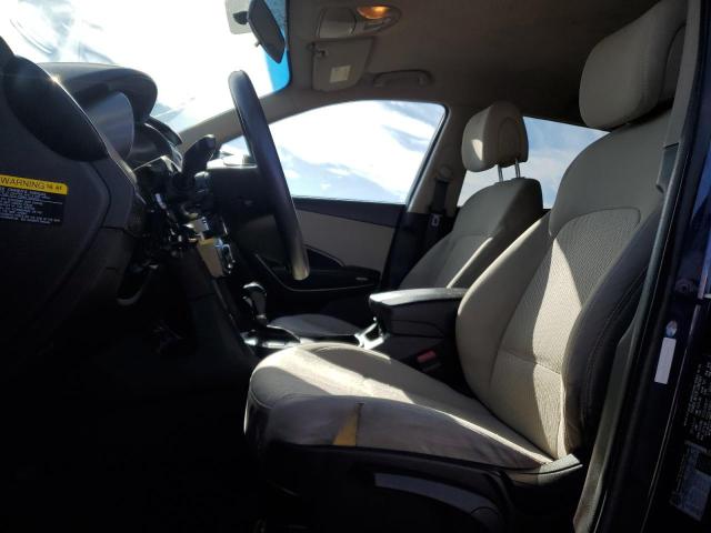 5XYZTDLB8JG540355 - 2018 HYUNDAI SANTA FE S BLUE photo 7