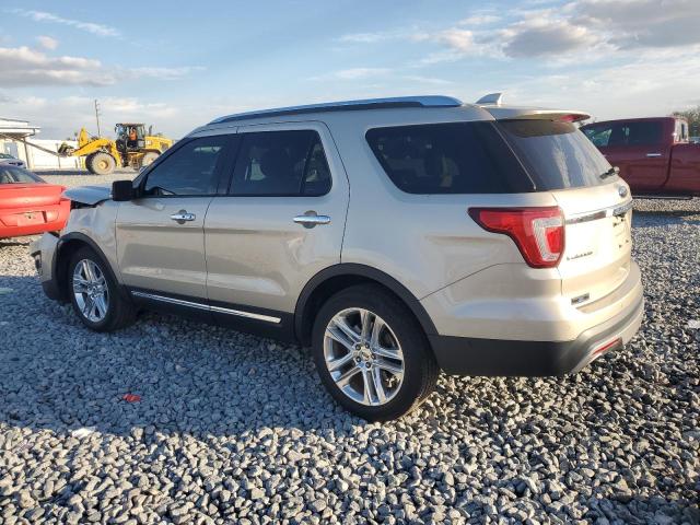 1FM5K7F87HGD79017 - 2017 FORD EXPLORER LIMITED 金色 照片 2