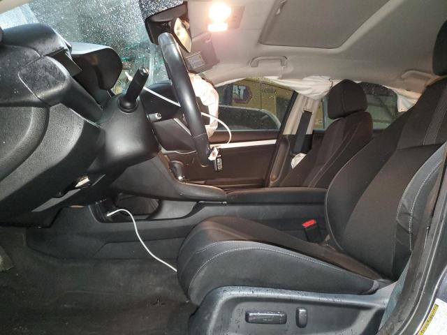2HGFC2F73KH017828 - 2019 HONDA CIVIC EX ნაცრისფერი ფოტო 7