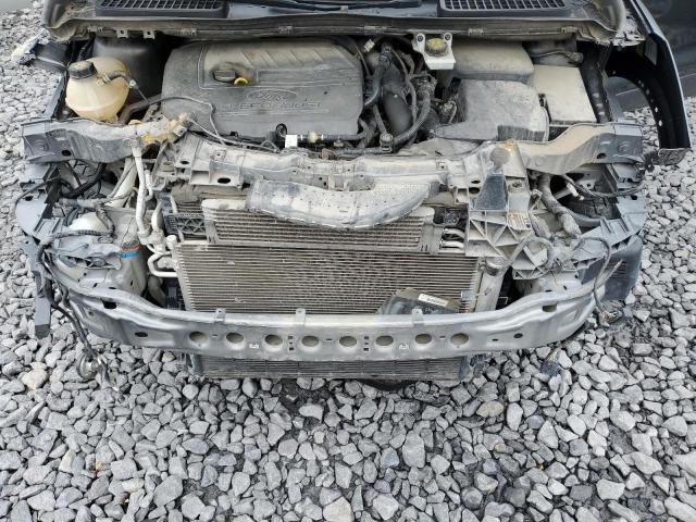 1FMCU9JD2HUD63648 - 2017 FORD ESCAPE TITANIUM ნაცრისფერი ფოტო 11