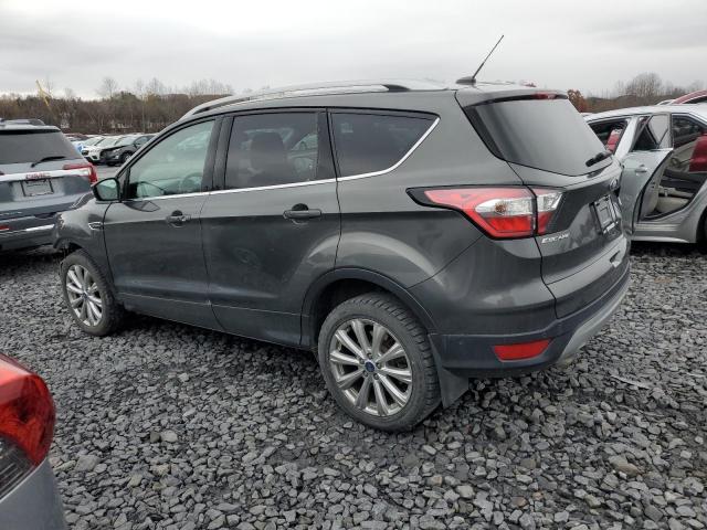 1FMCU9JD2HUD63648 - 2017 FORD ESCAPE TITANIUM ნაცრისფერი ფოტო 2