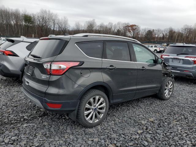 1FMCU9JD2HUD63648 - 2017 FORD ESCAPE TITANIUM ნაცრისფერი ფოტო 3