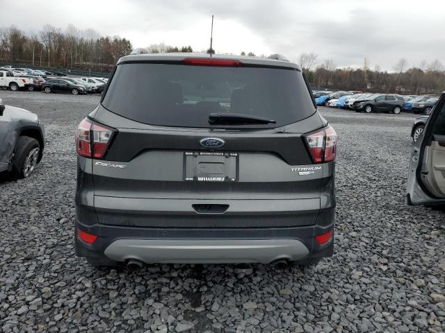 1FMCU9JD2HUD63648 - 2017 FORD ESCAPE TITANIUM ნაცრისფერი ფოტო 6