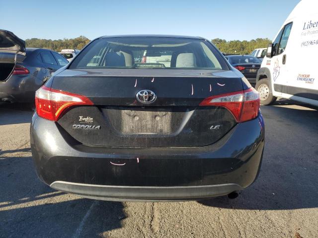 2T1BURHE5FC408977 - 2015 TOYOTA COROLLA L BLACK photo 6