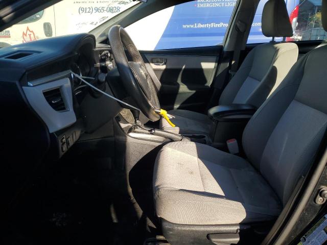 2T1BURHE5FC408977 - 2015 TOYOTA COROLLA L BLACK photo 7