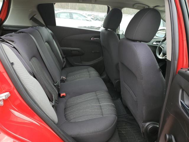 1G1JA6SG7E4198034 - 2014 CHEVROLET SONIC LS RED photo 10