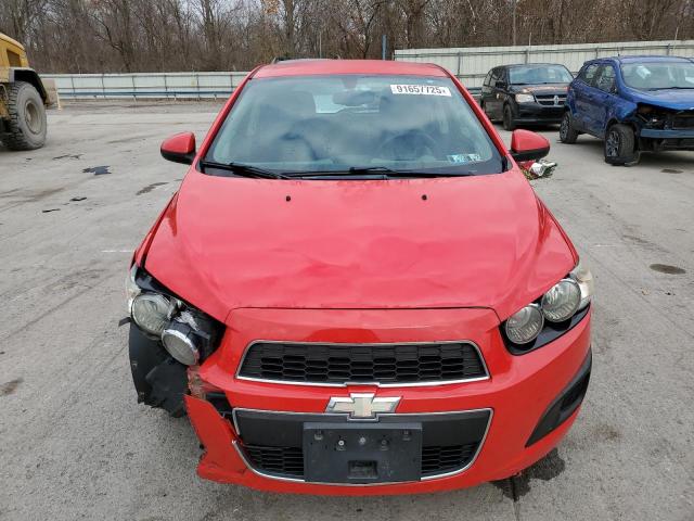 1G1JA6SG7E4198034 - 2014 CHEVROLET SONIC LS RED photo 5