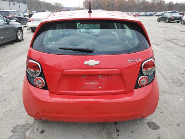 1G1JA6SG7E4198034 - 2014 CHEVROLET SONIC LS RED photo 6