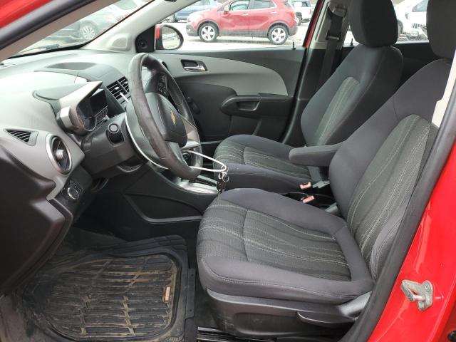 1G1JA6SG7E4198034 - 2014 CHEVROLET SONIC LS RED photo 7