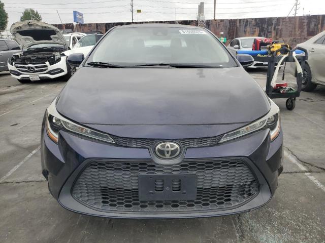 5YFEPRAE2LP032748 - 2020 TOYOTA COROLLA LE BLUE photo 5