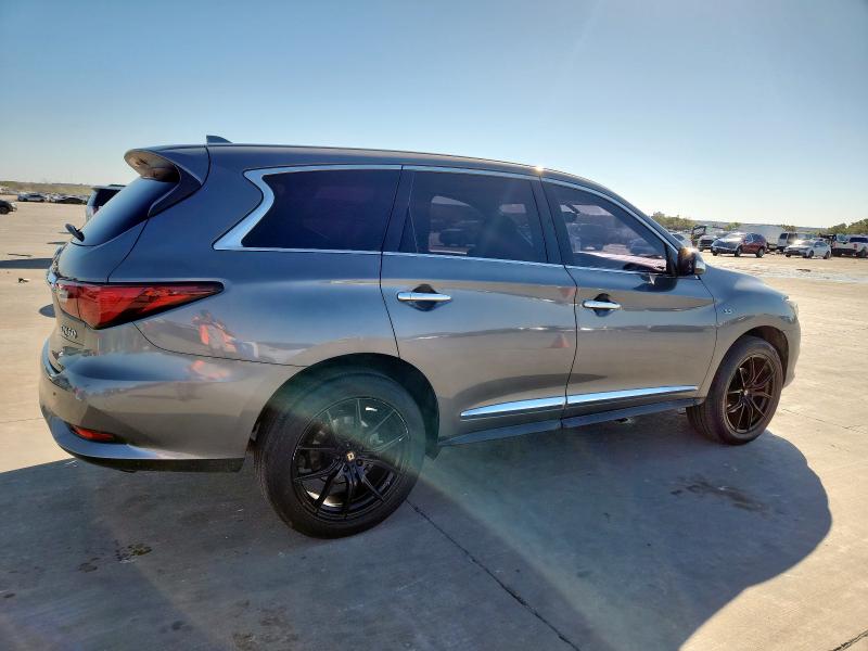 5N1DL0MM3JC531839 - 2018 INFINITI QX60 GRAY photo 3