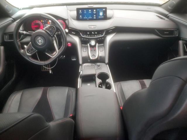 19UUB5F51MA014700 - 2021 ACURA TLX TECH A SILVER photo 8