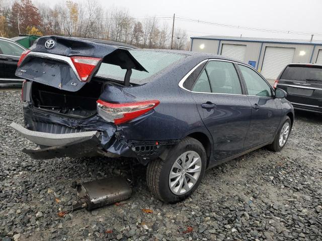 4T4BF1FK5FR454429 - 2015 TOYOTA CAMRY LE BLUE photo 3