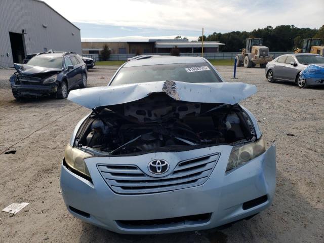 4T1BE46K69U911378 - 2009 TOYOTA CAMRY BASE BLUE photo 5