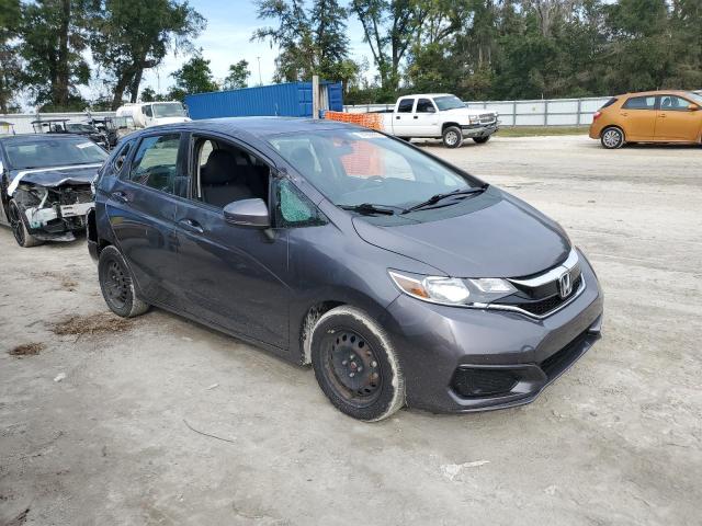 3HGGK5H45KM727875 - 2019 HONDA FIT LX GRAY photo 4