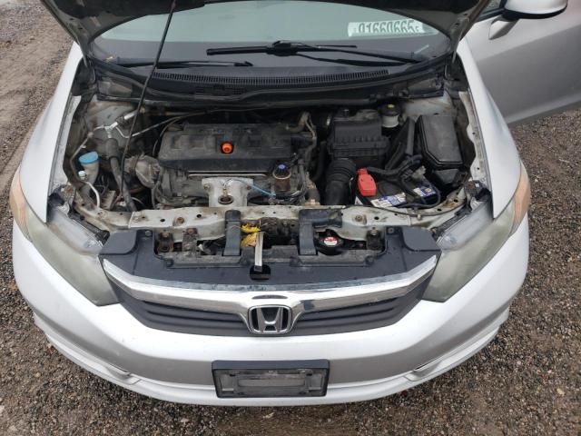 2HGFB2F51CH040981 - 2012 HONDA CIVIC LX SILVER photo 11