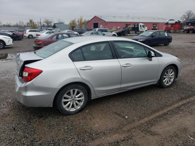 2HGFB2F51CH040981 - 2012 HONDA CIVIC LX SILVER photo 3