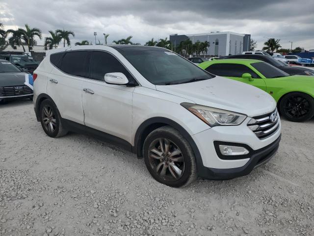 5XYZW3LA8DG049944 - 2013 HYUNDAI SANTA FE S WHITE photo 4