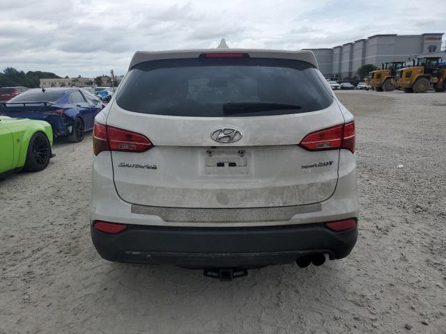 5XYZW3LA8DG049944 - 2013 HYUNDAI SANTA FE S WHITE photo 6