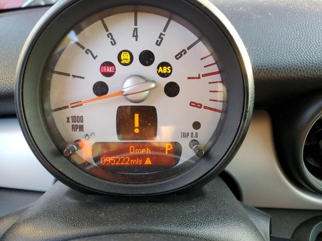 WMWSU3C5XCT261156 - 2012 MINI COOPER RED photo 9