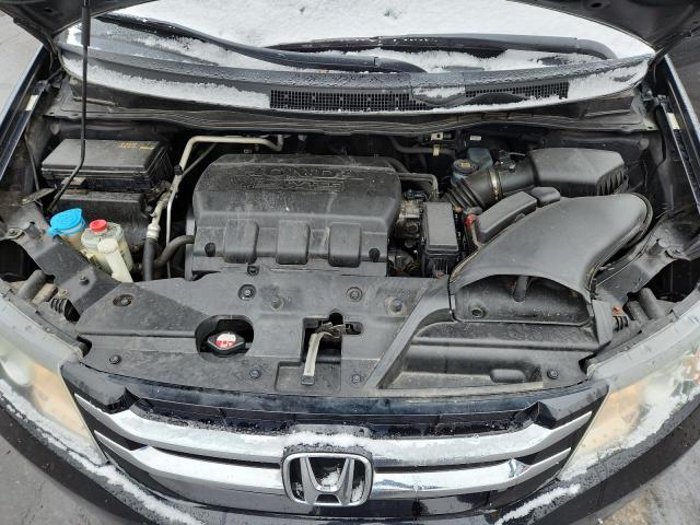 5FNRL5H60EB123438 - 2014 HONDA ODYSSEY EXL BLACK photo 12
