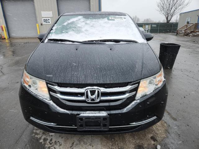 5FNRL5H60EB123438 - 2014 HONDA ODYSSEY EXL BLACK photo 5