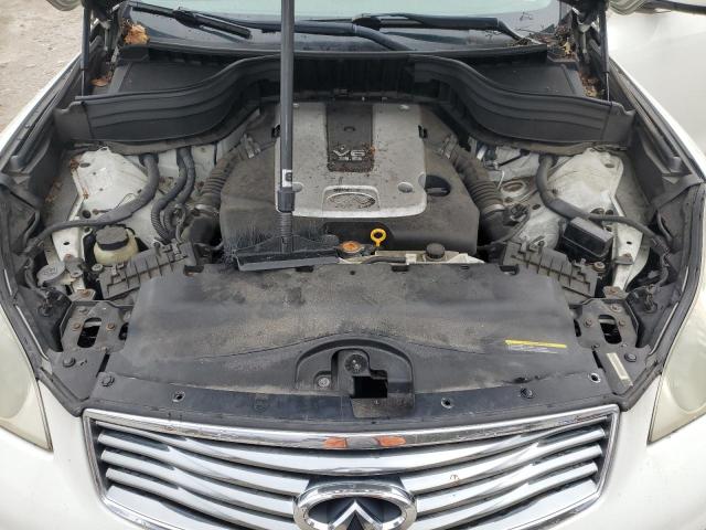 JNKAJ09F68M357033 - 2008 INFINITI EX35 BASE WHITE photo 12