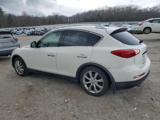 JNKAJ09F68M357033 - 2008 INFINITI EX35 BASE WHITE photo 2