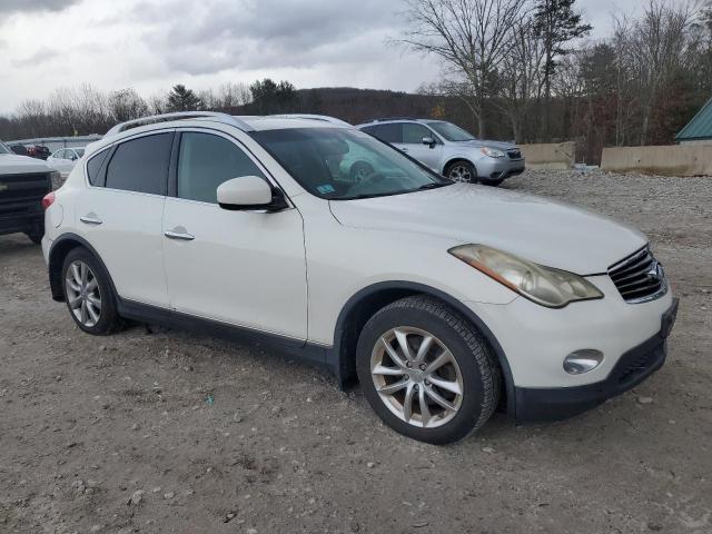 JNKAJ09F68M357033 - 2008 INFINITI EX35 BASE WHITE photo 4