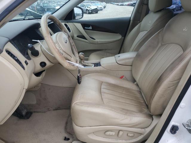 JNKAJ09F68M357033 - 2008 INFINITI EX35 BASE WHITE photo 7