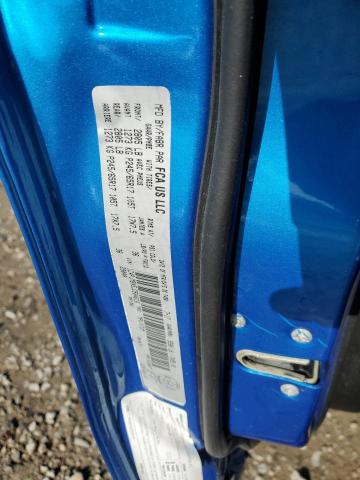 1C4PJMBX5JD504616 - 2018 JEEP CHEROKEE TRAILHAWK BLUE photo 12