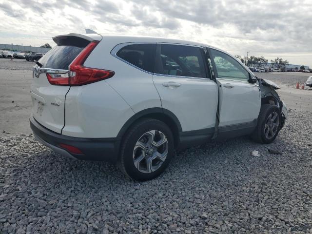 2HKRW2H51JH676057 - 2018 HONDA CR-V EX WHITE photo 3