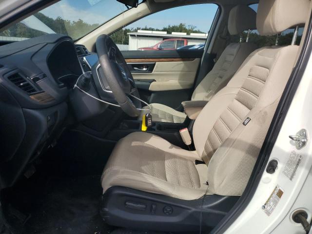 2HKRW2H51JH676057 - 2018 HONDA CR-V EX WHITE photo 7