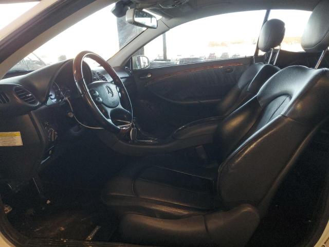 WDBTJ56H59F266773 - 2009 MERCEDES-BENZ CLK 350 WHITE photo 7