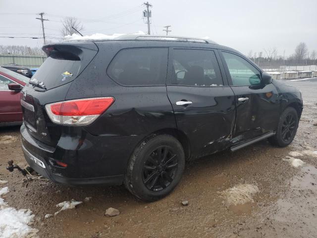 5N1AR2MM3FC703789 - 2015 NISSAN PATHFINDER S Սև լուսանկար 3