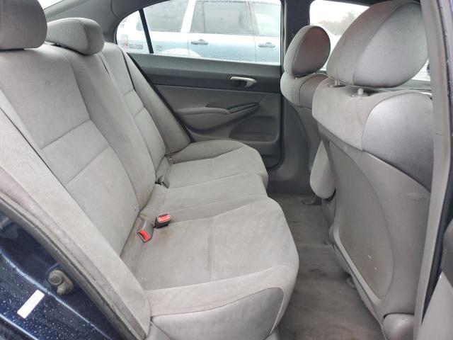 1HGFA15548L046900 - 2008 HONDA CIVIC LX BLUE photo 10