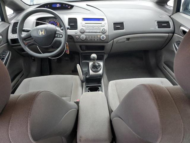 1HGFA15548L046900 - 2008 HONDA CIVIC LX BLUE photo 8