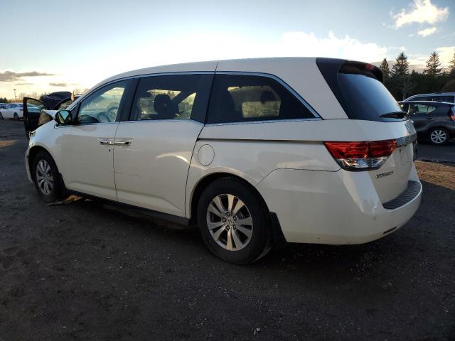5FNRL5H61GB509627 - 2016 HONDA ODYSSEY EXL WHITE photo 2