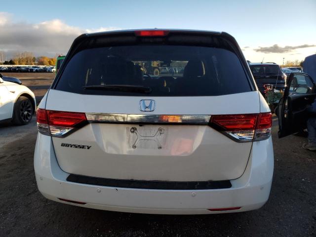 5FNRL5H61GB509627 - 2016 HONDA ODYSSEY EXL WHITE photo 6