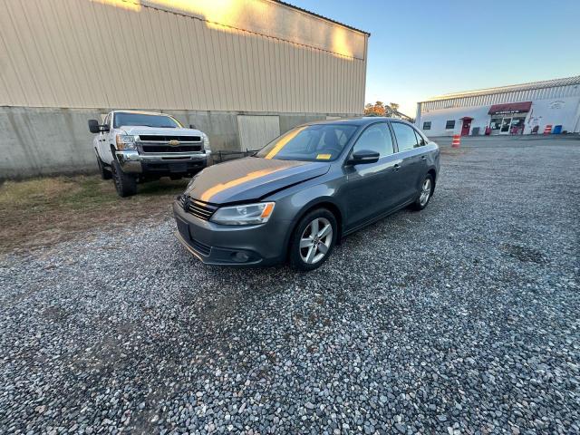 3VWLL7AJ6CM428576 - 2012 VOLKSWAGEN JETTA TDI GRAY photo 2