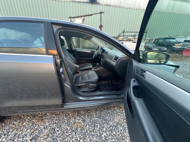 3VWLL7AJ6CM428576 - 2012 VOLKSWAGEN JETTA TDI GRAY photo 5