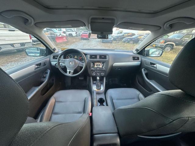 3VWLL7AJ6CM428576 - 2012 VOLKSWAGEN JETTA TDI GRAY photo 9