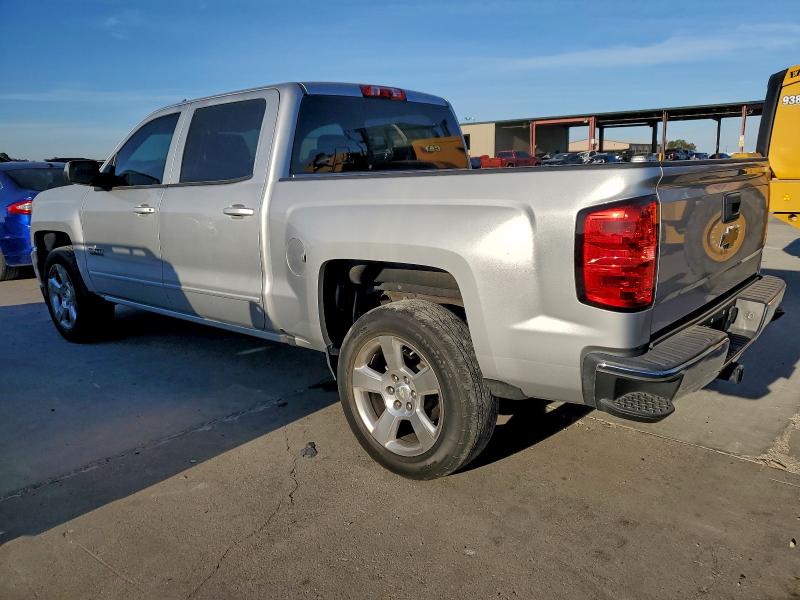 3GCPCREC7JG639566 - 2018 CHEVROLET SILVERADO C1500 LT SILVER photo 2