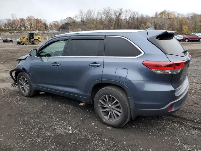 5TDJZRFH4HS463389 - 2017 TOYOTA HIGHLANDER SE 蓝色 照片 2