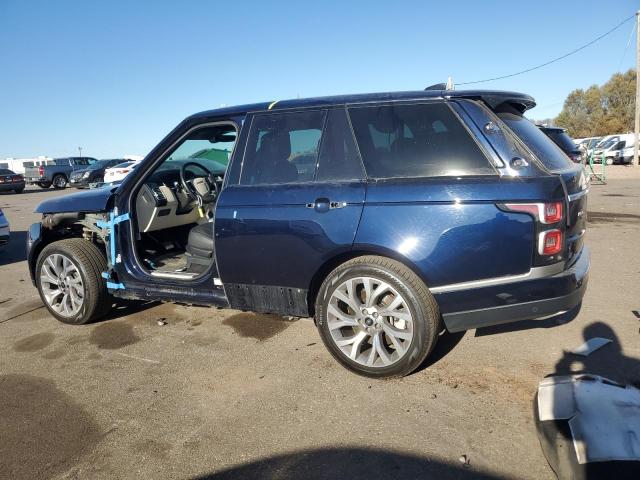 SALGS2RU8LA569678 - 2020 LAND ROVER RANGE ROVE HSE BLUE photo 2