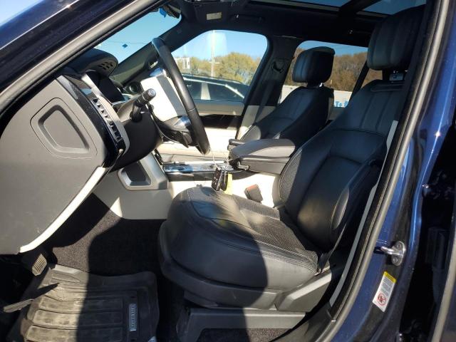 SALGS2RU8LA569678 - 2020 LAND ROVER RANGE ROVE HSE BLUE photo 7