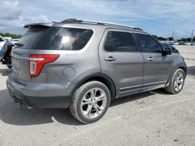 1FM5K7F88DGC25264 - 2013 FORD EXPLORER LIMITED رمادي صورة 3
