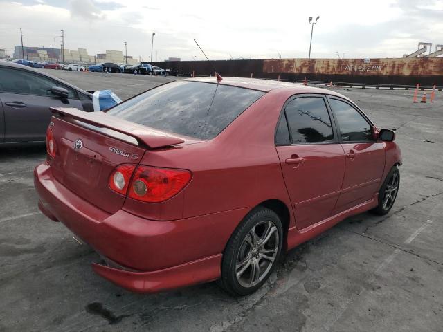 1NXBR30E66Z601311 - 2006 TOYOTA COROLLA CE RED photo 3