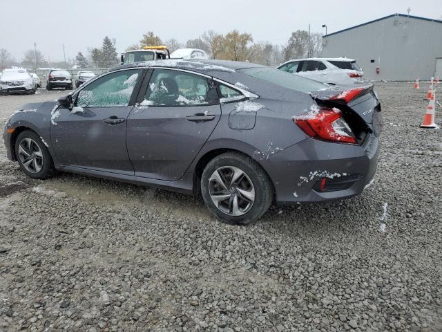 19XFC2F6XLE021555 - 2020 HONDA CIVIC LX Сұр фото 2