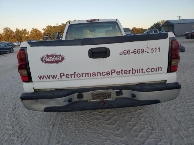 1GCEC14T05Z312880 - 2005 CHEVROLET SILVERADO C1500 Ақ фото 6